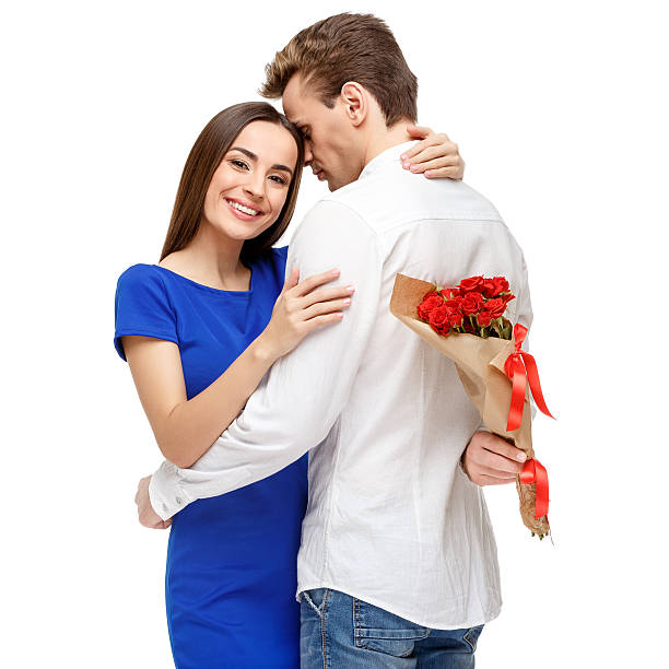 istock Happy couple on Valentines day 625702804