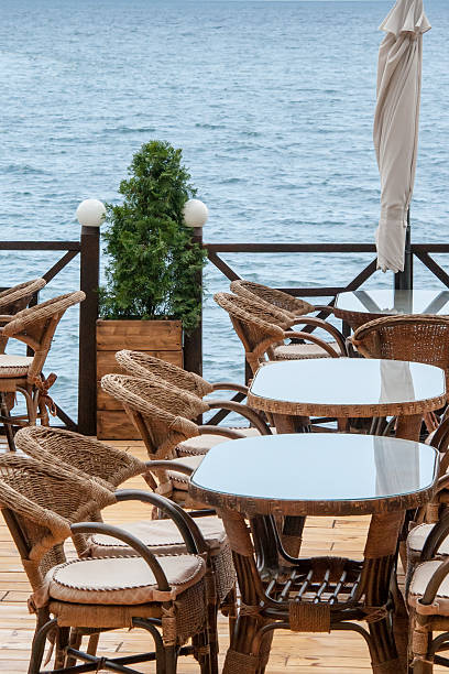 istock little table in cafe in summer day 625705114