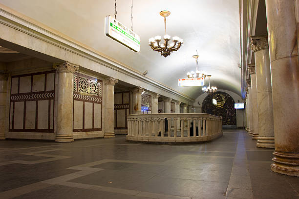istock Photos in the Moscow metro 625706858