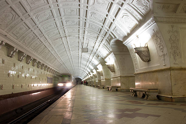 istock Photos in the Moscow metro 625707368