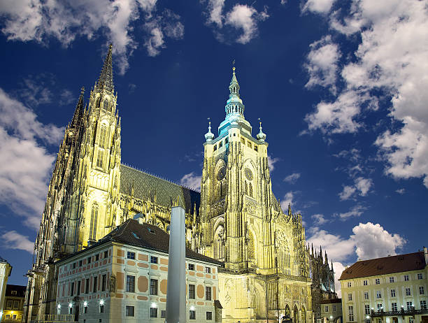 istock St. Vitus Cathedral in Prague Castle, Czech Republic 625714870