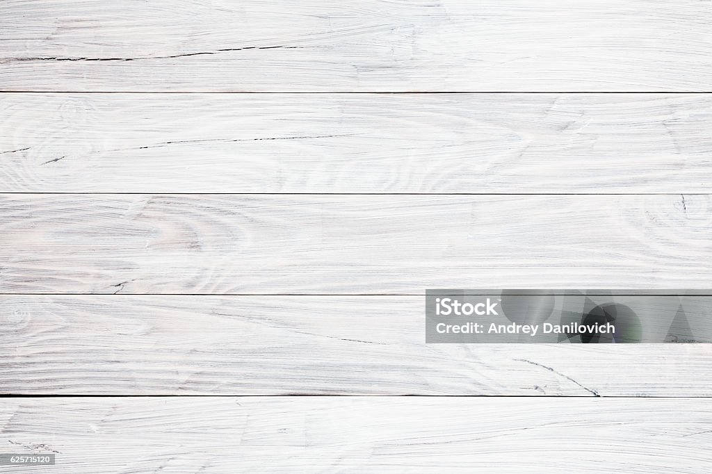 White wooden table background White wooden table background. High resolution texture taken with Canon 5D mkIII Wood - Material Stock Photo