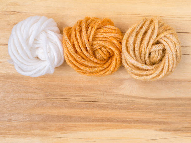 istock Wool samples colored by henna and henna and amalaki mix 625721502