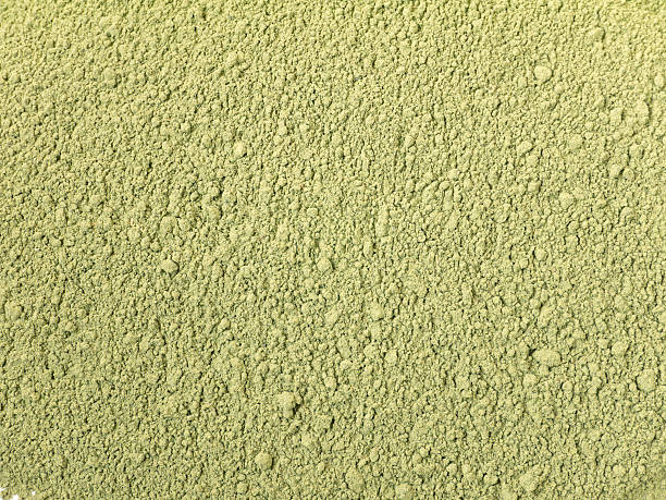 Indigo powder closeup Indigo indigofera tinctoria natural dye powder closeup indigo plant photos stock pictures, royalty-free photos & images
