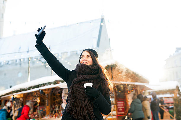 istock Woman Taking a Selfie 625723420