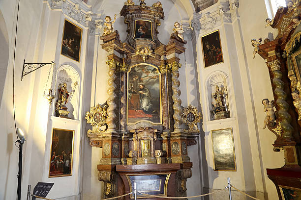 istock Saint George Basilica interior. Prague, Czech Republic 625724326