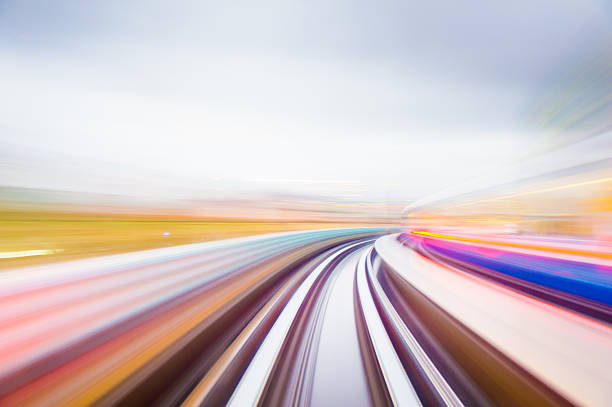 istock Speed motion in urban highway road tunnel 625726674