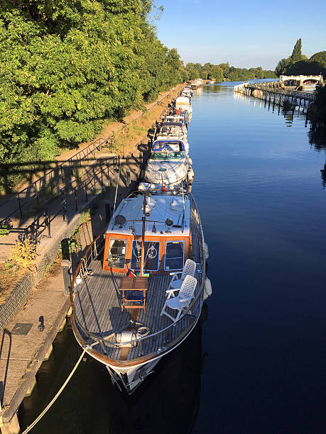 istock Boats on River Thames near Teddington Lock 625727076