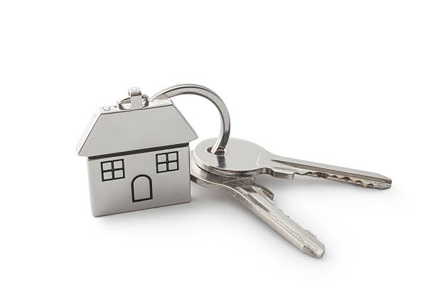 House keys stock photo