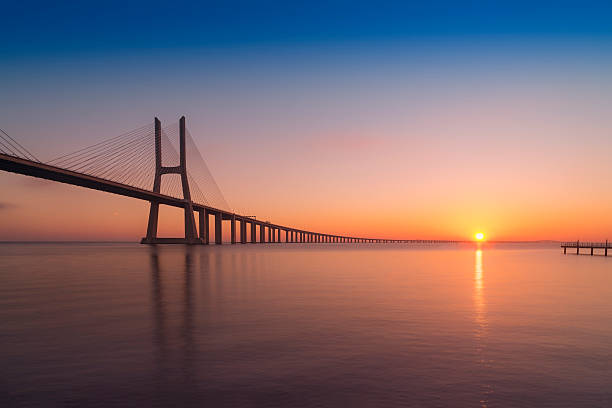 istock Vasco Da Gama Bridge in Lisbon, Portugal 625734588