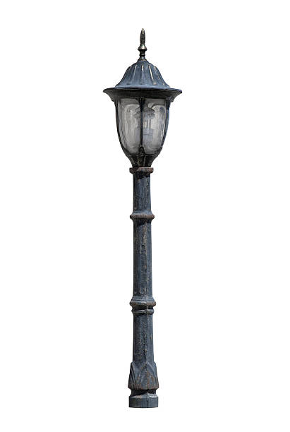 istock Street lamppost, isolated 625736068
