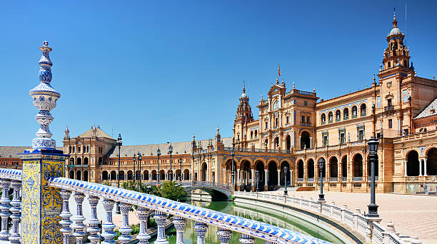 istock Plaza de Espana in Seville 625740486