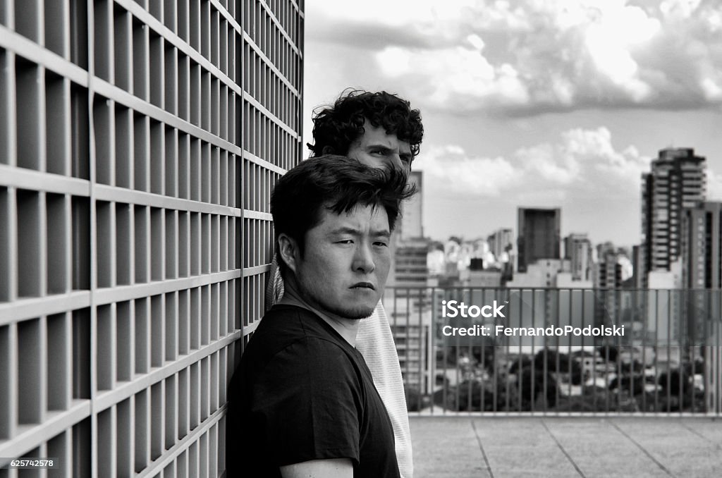 Two Boys - Royalty-free Alleen mannen Stockfoto Two Boys - Royalty-free Alleen mannen Stockfoto