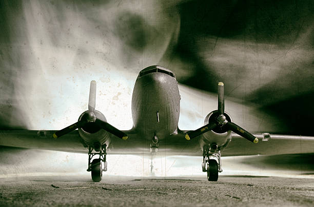 istock Film Noir Style Dakota DC3 Model 625750538
