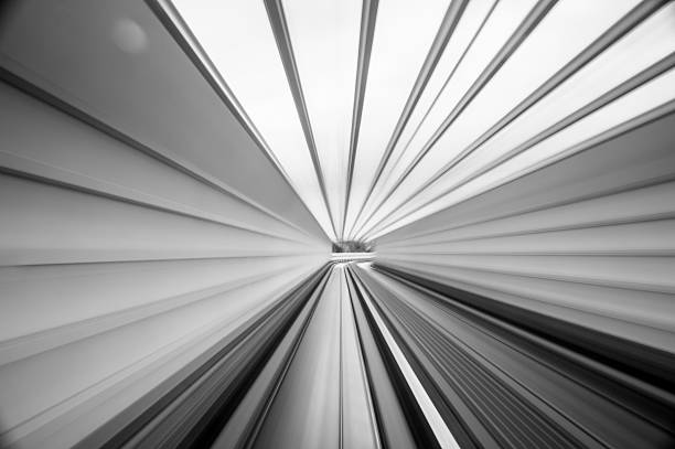 istock Speed motion in urban highway road tunnel 625751278