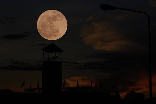 istock Full moon super moon in November 14, 2016, Thailand 625752746