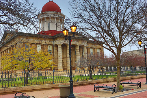 Holiday at Old State Capitol, Springfield, Illinois