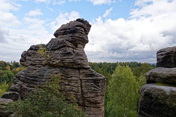 istock sandstone rocks - Prachovske skaly (Prachov Rocks) 625769732