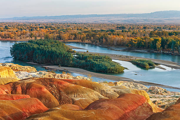 istock Multiple Color Beach near Berjin, Xinjiang, China 625770222
