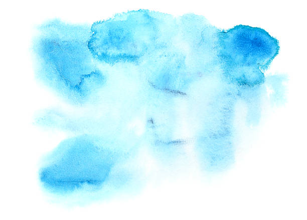 istock Watercolor stain on paper 625773614