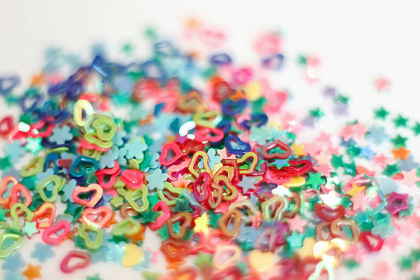 istock Christmas background, colorful candy on a white background 625779766