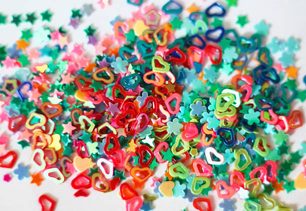 istock Christmas background, colorful candy on a white background 625779958