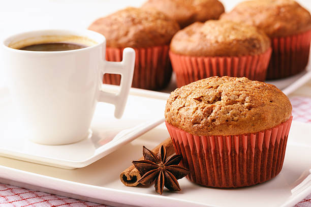 istock Pumpkin muffins with apple, ginger and cinnamon. 625780660