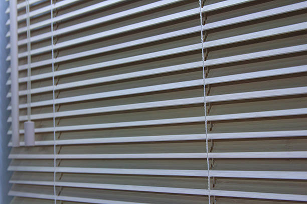 istock Wooden shutters on the window close-up. Interior 625781500