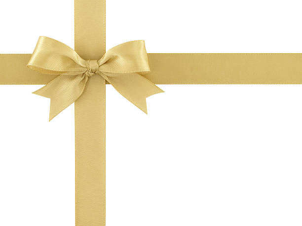 istock golden ribbon with bow isolated on white background 625782304