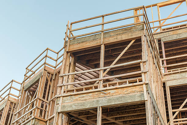 istock Structure of Wood in Construction 625783034