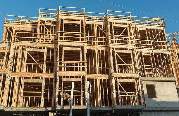 istock Structure of Wood in Construction 625783038