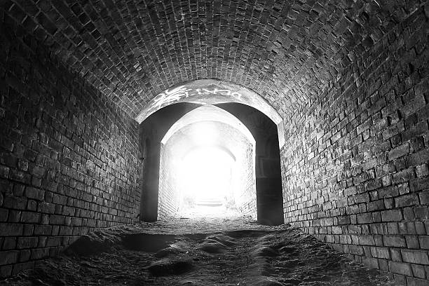istock Light at end of tunnel 625784054
