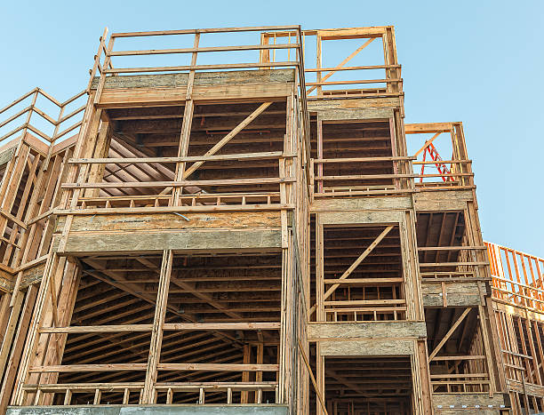 istock Structure of Wood in Construction 625784056