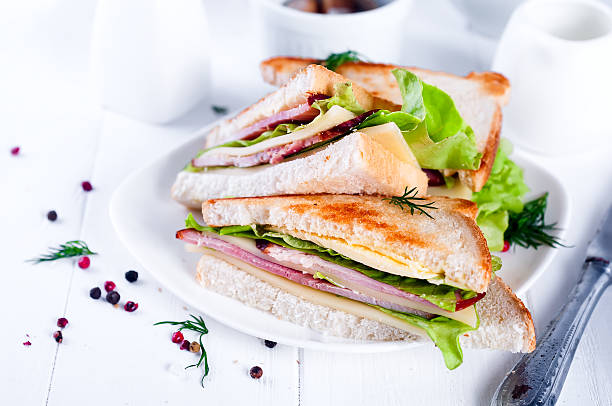 istock toast sandwich with sausage 625792468
