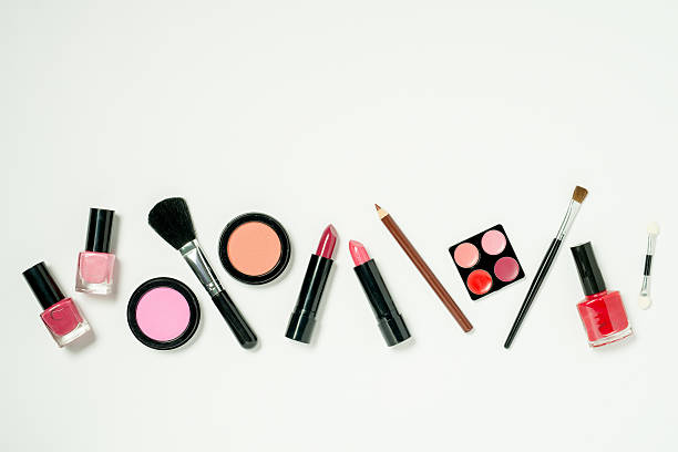 istock Row of Beauty Cosmetics 625795788
