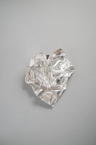 istock Crumpled Piece of Aluminium Foil 625795916