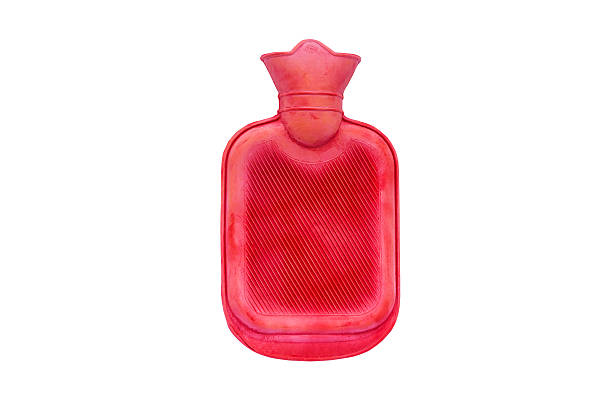 istock Hot water bottle or bag  isolated on white background. 625798562