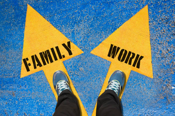 istock Choice Concept - FAMILY and WORK 625798896