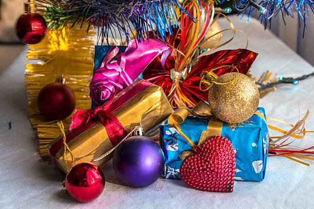 istock New Year and Christmas gifts 625802138