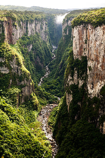 istock Itaimbezinho canyon cliffs in southern Brazil 625802528