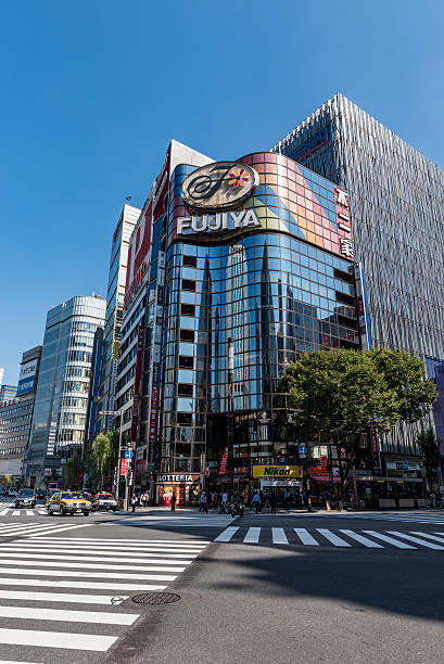 istock Cityscape at Tokyo Ginza 625809380