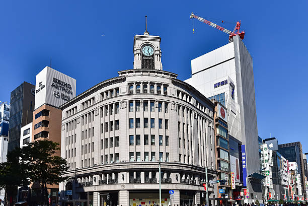 istock Cityscape at Tokyo Ginza 625809546