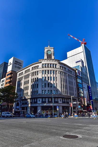 istock Cityscape at Tokyo Ginza 625809706