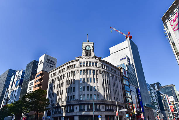 istock Cityscape at Tokyo Ginza 625809736