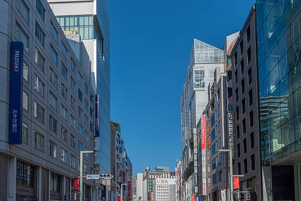 istock Cityscape at Tokyo Ginza 625809830