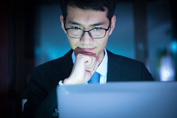 istock Businessman looking worried  in office 625810228