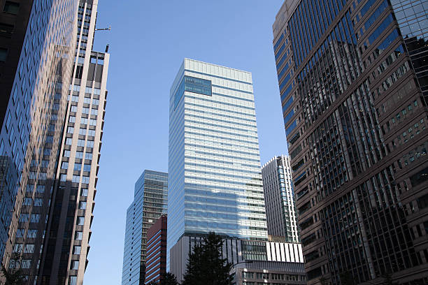 istock Skyscraper of business and financial district 625810972
