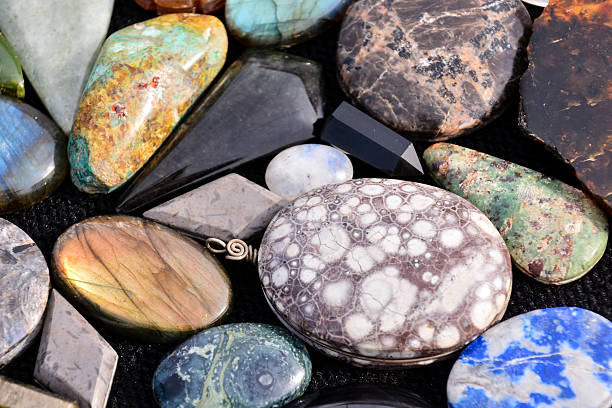 istock Semi Precious Rock Stone Jewel 625812396