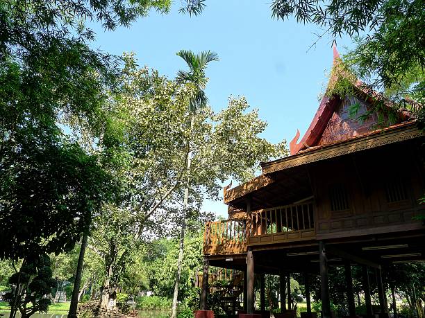 istock Thailand ancient wooden houses 625829550