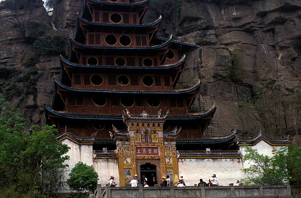 asia cina yangzi - flowing river water dam foto e immagini stock